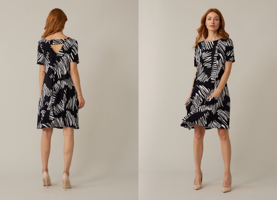 Joseph Ribkoff Printed Dress Style 221235