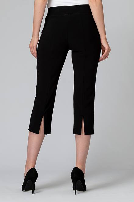 Pleated Pants Style C143105. Black. 3