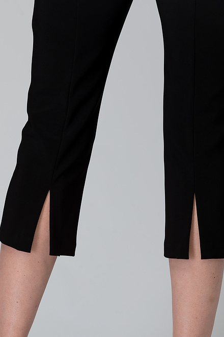 Pleated Pants Style C143105. Black. 4
