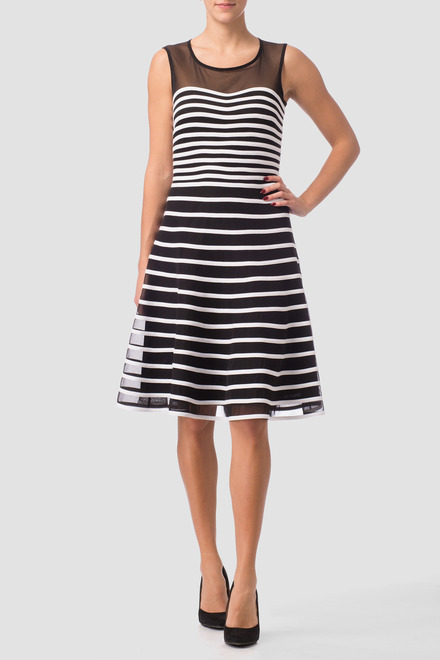 Joseph Ribkoff dress style 171160. Black/white