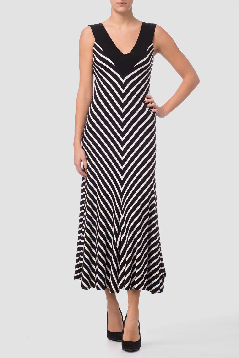Joseph Ribkoff dress style 172909. Black/white