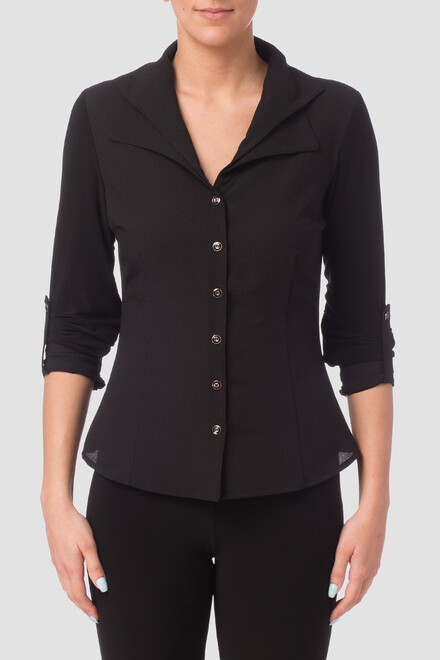 Joseph Ribkoff blouse style 171298. Noir