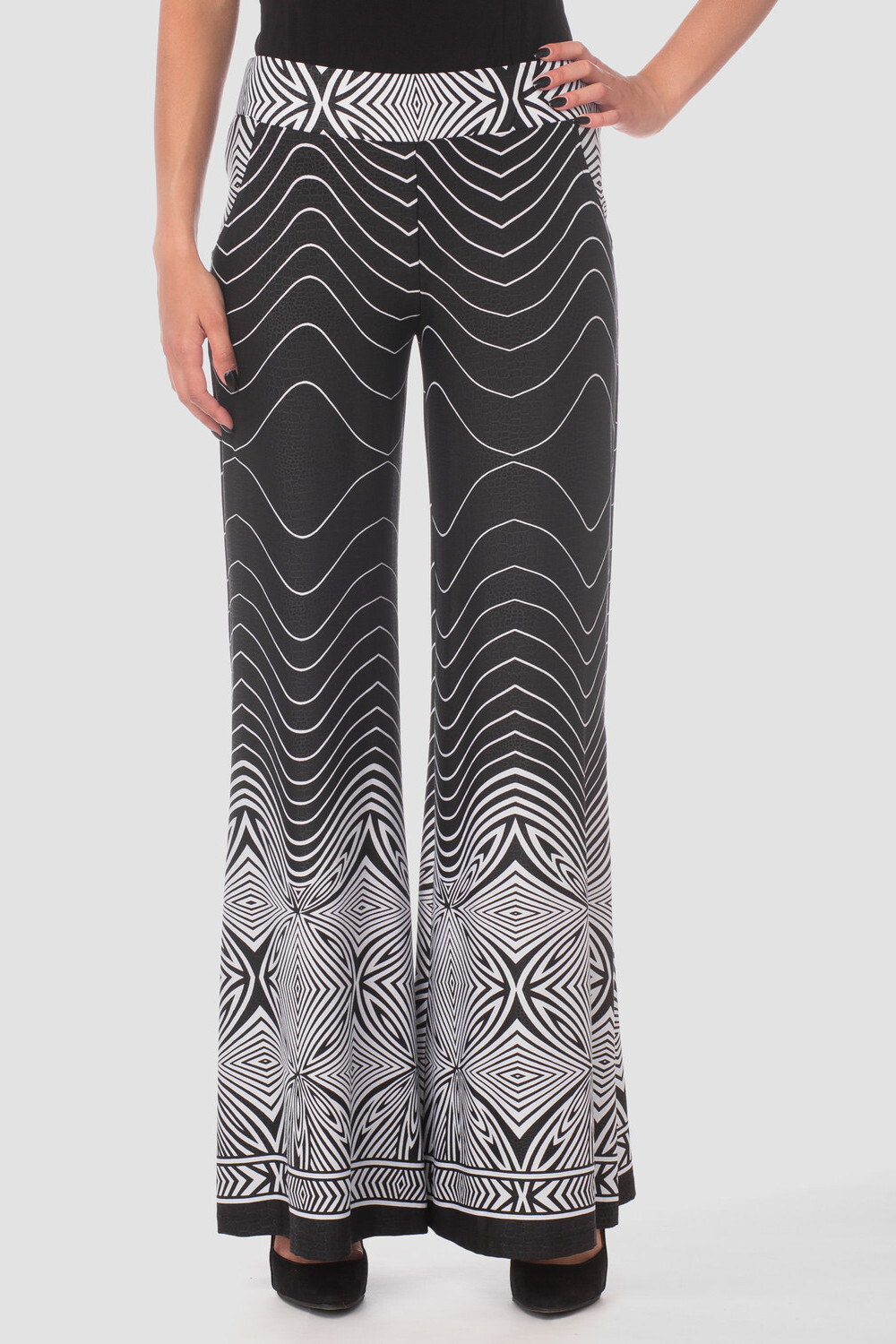 Joseph Ribkoff pant style 173856. Black/white