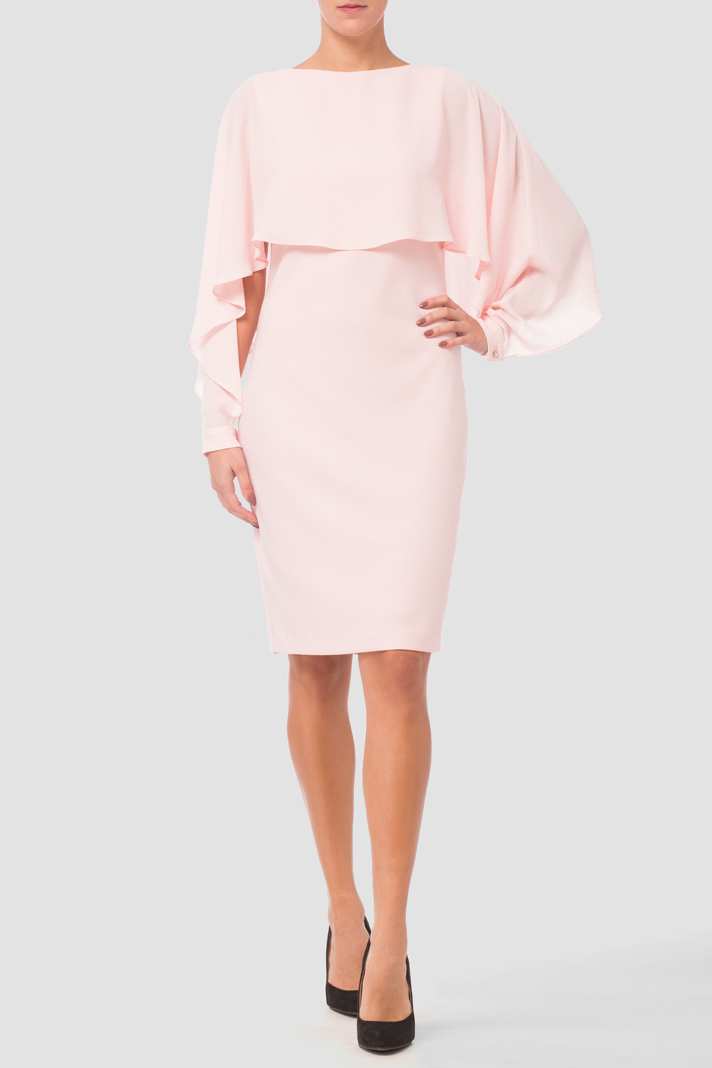 Joseph Ribkoff dress style 181261. Powder Pink 181