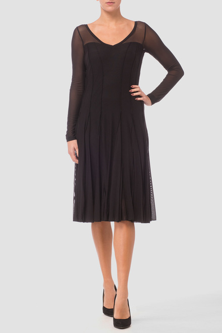 Joseph Ribkoff dress style 183415X. Black