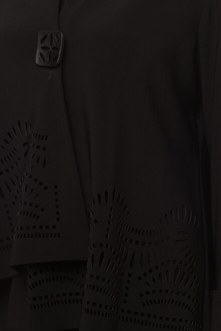 Joseph Ribkoff jacket style 181136. Black. 3