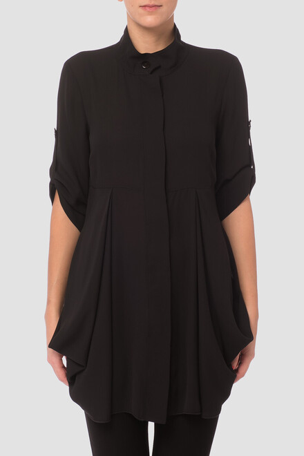 Joseph Ribkoff blouse style 181263. Black