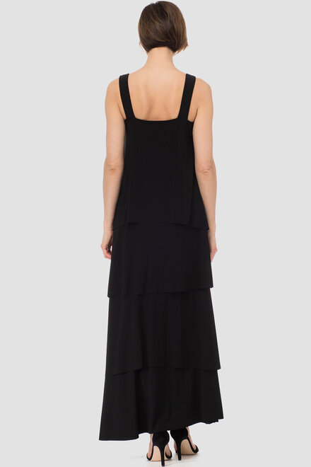 Joseph Ribkoff dress style 182023. Black. 3