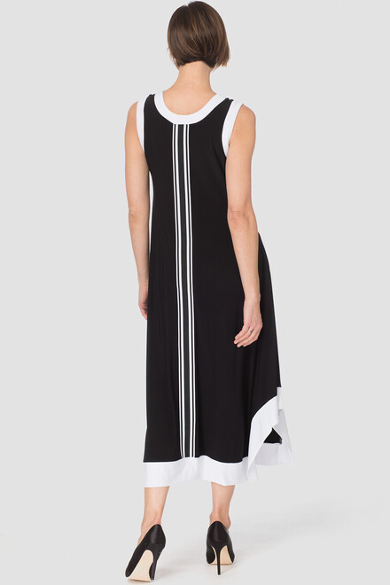 Joseph Ribkoff dress style 182024. Black/white. 3