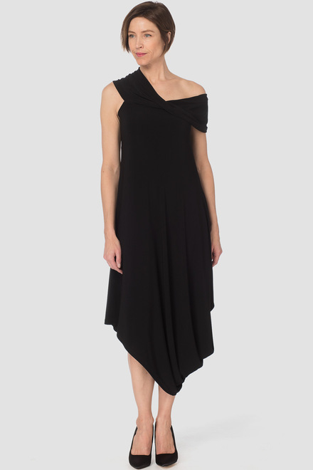 Joseph Ribkoff dress style 182027. Black. 2