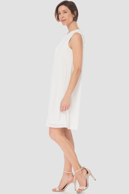 Joseph Ribkoff dress style 182246. Off White. 2
