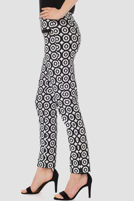 Joseph Ribkoff pantalon style 182528. Noir/blanc. 2