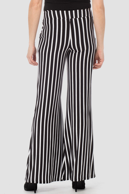 Joseph Ribkoff pantalon style 182925. Noir/blanc. 3