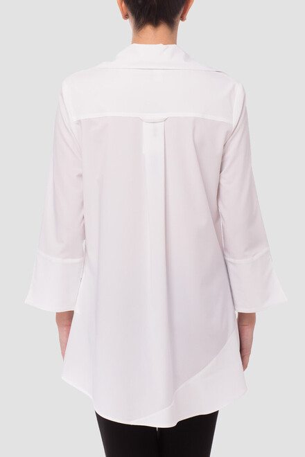 Joseph Ribkoff Shirt style 183425. White. 4