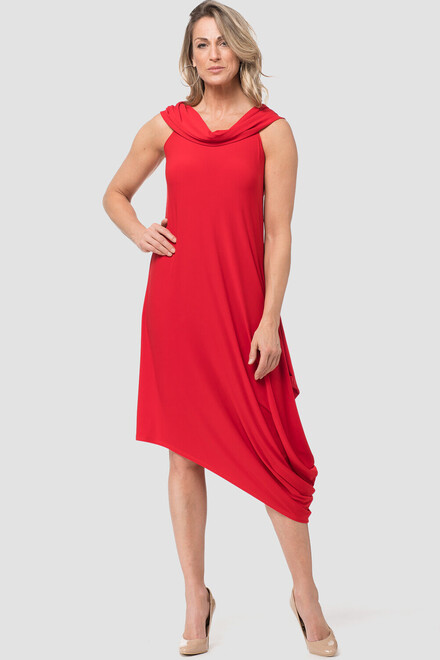 Joseph Ribkoff robe style 182027. Rouge A Levres 173. 4