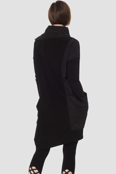 Joseph Ribkoff dress style 183449. Black. 3