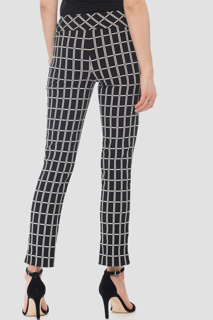 Joseph Ribkoff pant Style 183554. Black/white. 3