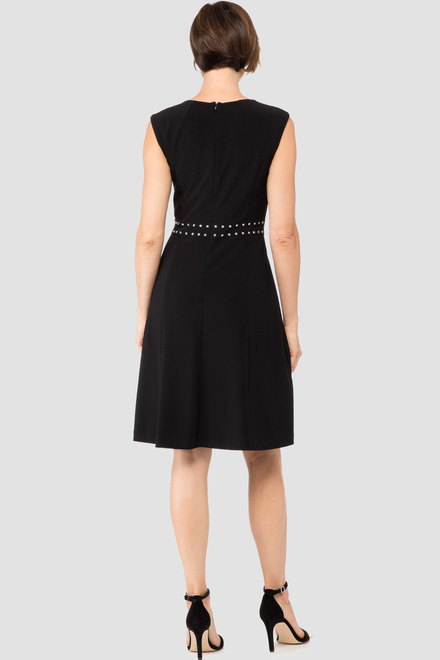 Joseph Ribkoff dress style 183045. Black. 3