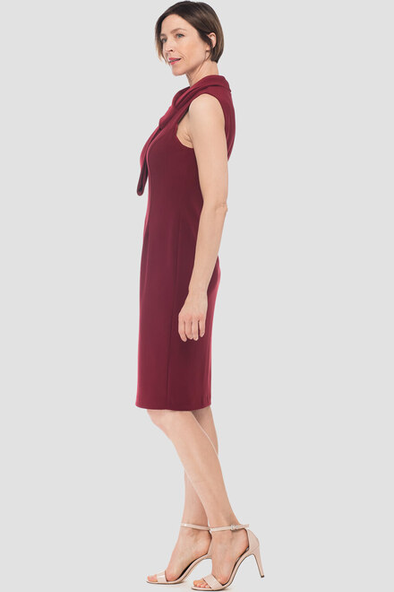 Joseph Ribkoff dress style 183050. Cranberry 183. 2