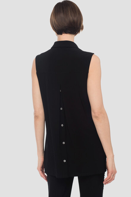 Joseph Ribkoff blouse style 183120. Black. 3