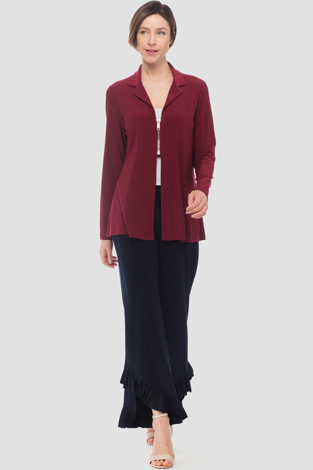 Joseph Ribkoff cover up style 183130. Cranberry 183. 4