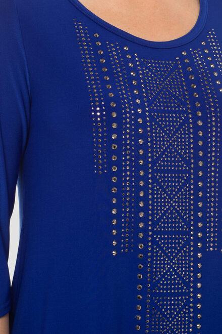 Joseph Ribkoff tunic style 183197. Royal Sapphire 163. 4