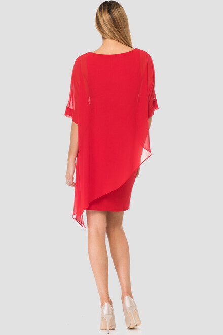 Joseph Ribkoff robe style 183248. Rouge A Levres 173. 3