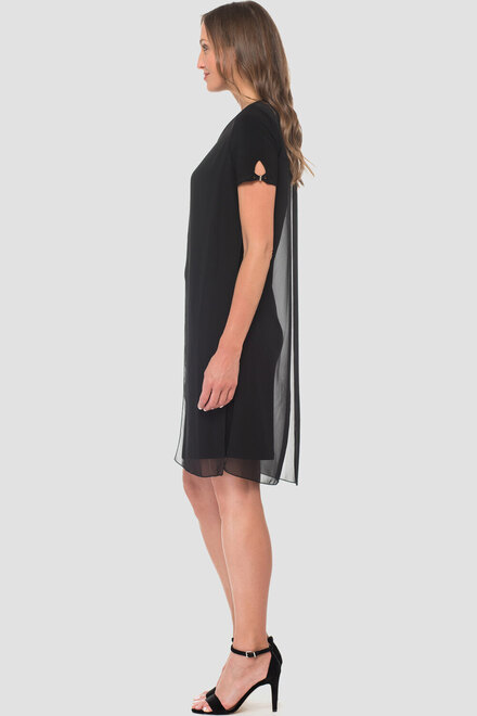 Joseph Ribkoff dress style 183250. Black. 2