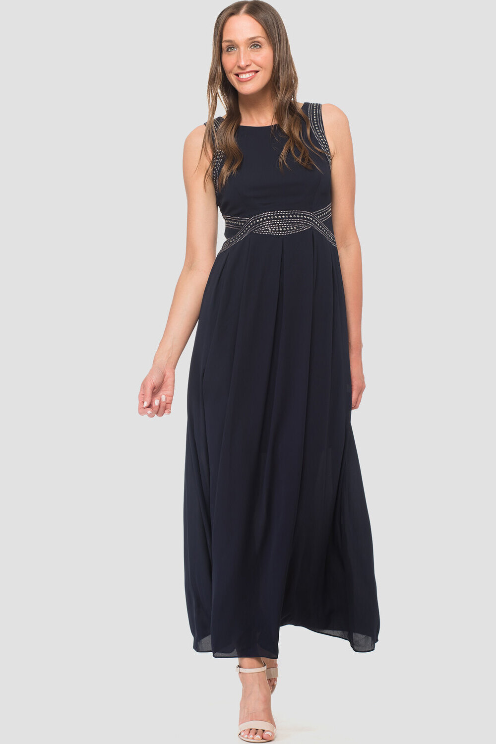 Joseph Ribkoff dress style 183251. Midnight Blue 40