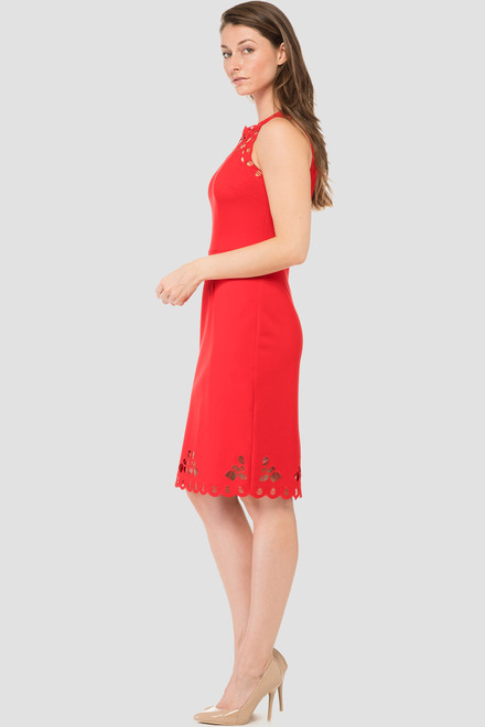 Joseph Ribkoff robe style 183339. Rouge A Levres 173. 3