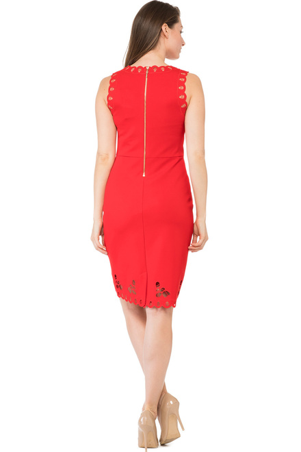 Joseph Ribkoff robe style 183339. Rouge A Levres 173. 6