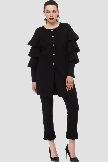 Joseph Ribkoff coat style 183345. Black. 6