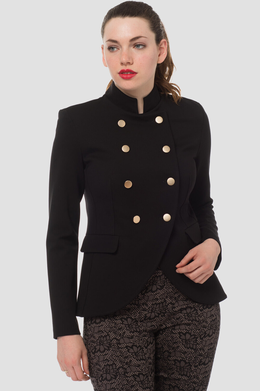 Joseph Ribkoff jacket style 183352. Black