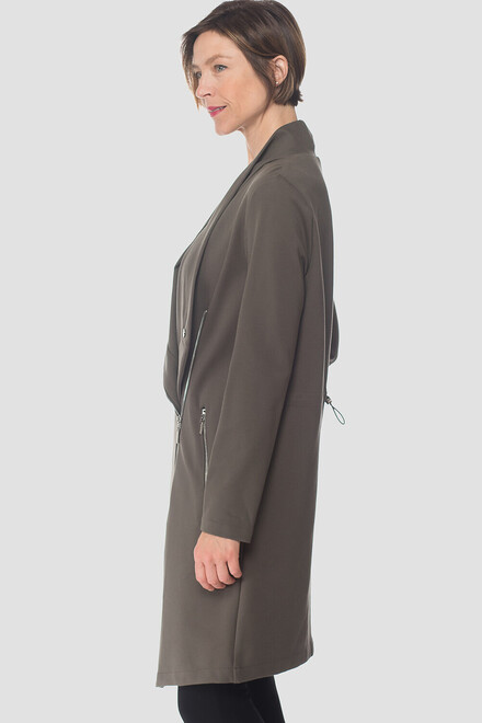 Joseph Ribkoff coat style 183353. Avocado 183. 2
