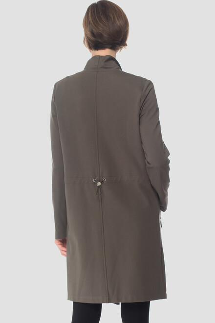 Joseph Ribkoff coat style 183353. Avocado 183. 3