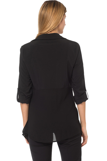 Joseph Ribkoff blouse style 183424. Black. 3