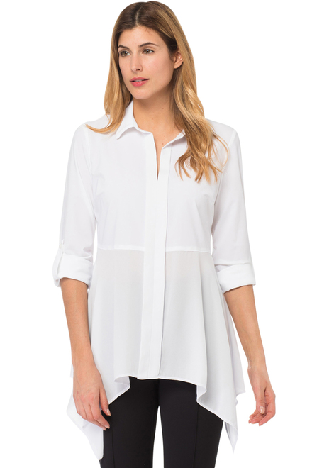 Joseph Ribkoff blouse style 183424. White