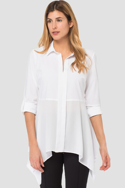 Joseph Ribkoff blouse style 183424. Blanc. 5