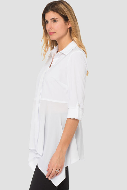 Joseph Ribkoff blouse style 183424. Blanc. 6
