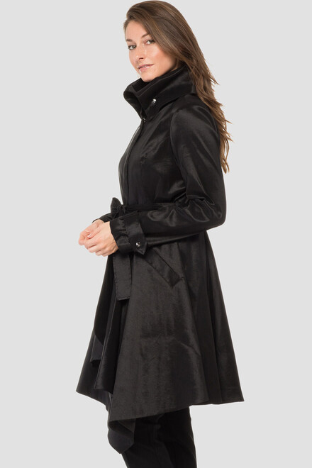 Joseph Ribkoff coat style 183443. Black. 3