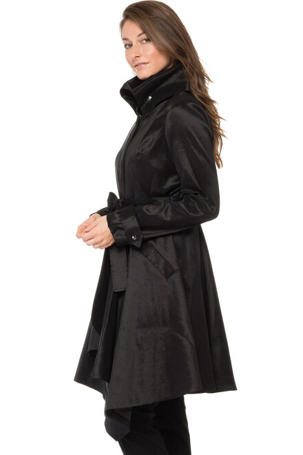 Joseph Ribkoff coat style 183443. Black. 4