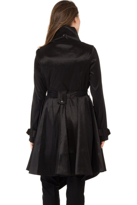 Joseph Ribkoff coat style 183443. Black. 6