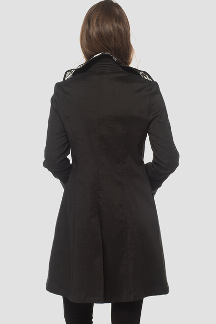 Joseph Ribkoff coat style 183503. Black/white. 3