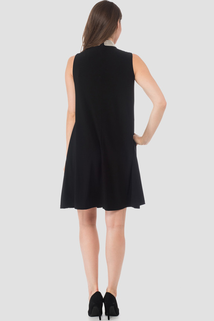 Joseph Ribkoff dress style 184001. Black. 8