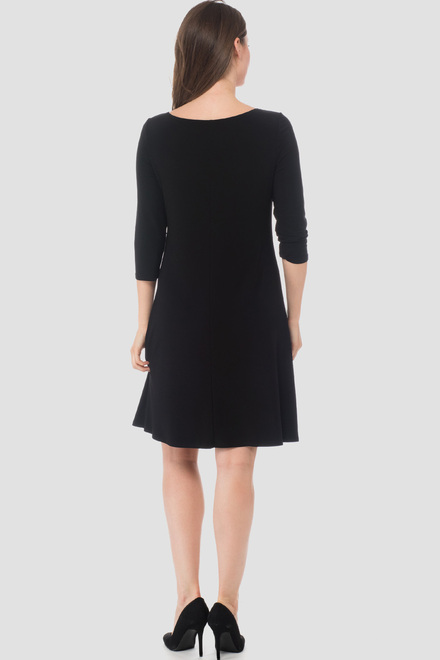 Joseph Ribkoff dress style 184007X. Black. 3