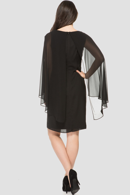 Joseph Ribkoff robe style 184200. Noir. 5