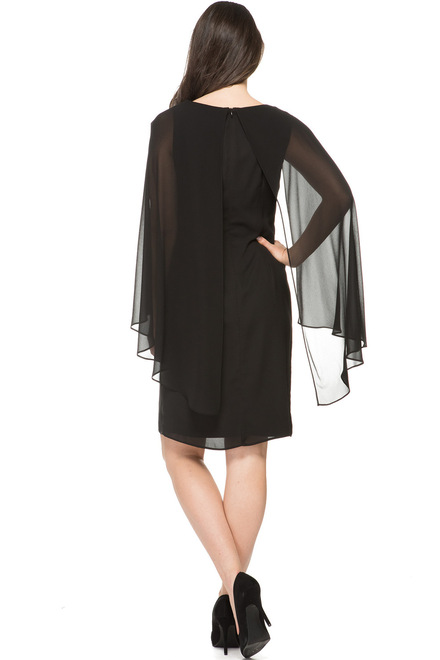 Joseph Ribkoff robe style 184200. Noir. 6