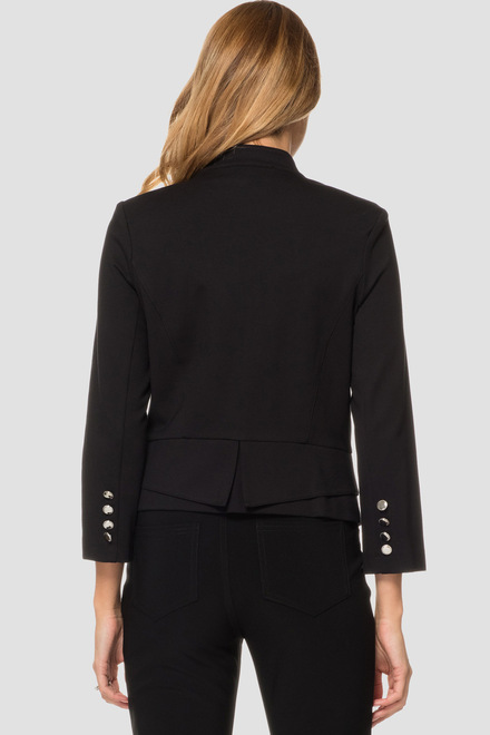 Joseph Ribkoff jacket style 184355. Black. 5