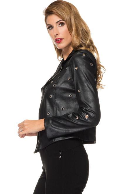 Joseph Ribkoff jacket style 184380. Black. 4