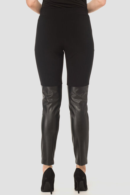 Joseph Ribkoff pantalon style 184400. Noir/noir. 3